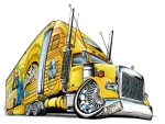 Lowriding Semi Truck