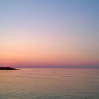 Sunset at the Baltic