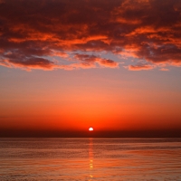 Beautiful Red Sunset