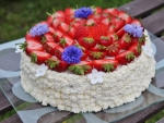 Strawberry cake