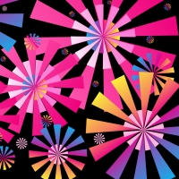 Bursting out in color