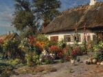 Painting of house