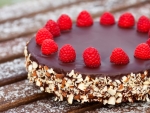Raspberry Chocolate Cake
