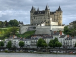 Chateau de Saumur by the Loire River, France