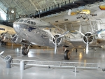 vintage boeing 307 stratoliner in museum