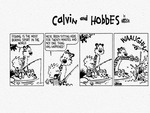 Calvin and Hobbes Boring Fishing