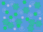 Flowers and Swirls