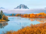 Mount Moran in Autumn