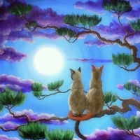 Pair in the Treetops