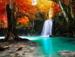 Autumn Waterfall