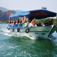 Dalaman ferry to Turtle Beach, Turkey