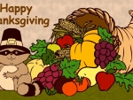 Thanksgiving Cornucopia