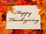 Happy Thanksgiving
