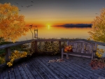 *Autumn sunset*
