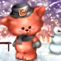 Cute Winter Painting