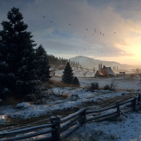 'Beautiful winter night.....