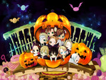 axis powers hetalia chibi halloween mei