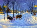 Winter Sleigh Ride