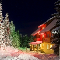 Winter chalet