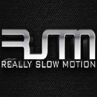 Really slow motion music logo