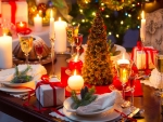 Christmas table