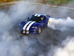 dodge viper burnout