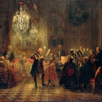 A Flute Concert of Frederick the Great at Sanssouci