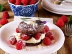 Raspberry Dessert