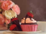 Strawberry Cupcake