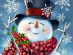 Joyful Snowman