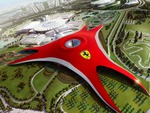 Ferrari World Theme Park at Abu Dhabi