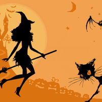 The Witch and the Gothic Cat