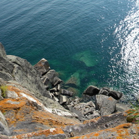Cliffs Over Lake Superior