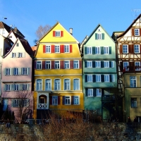 Colorful German Houses
