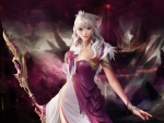 White Hair Sorceress