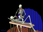Musically Reclined Skeletons