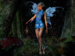 Lovely Blue Fairy