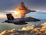 FA-18 Super Hornets of Strike Fighter Squadron 31
