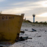 Fisherboat in Sunset
