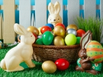 Easter Eggs and Bunnies