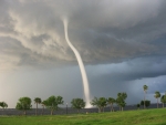 a Waterspout Tornado