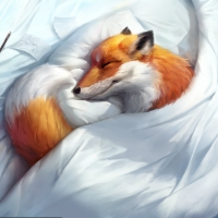Sleeping Fox