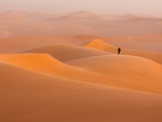 Alone in the desert