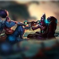 Yasuo and Ekko Background