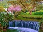 Spring Waterfall