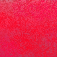 bright red sponge painted