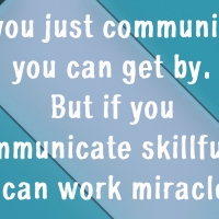 communicate