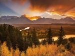 Grand Tetons and Snake River, Wyoming