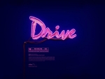 DRIVE NEON POSTER