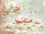 Doves and Roses